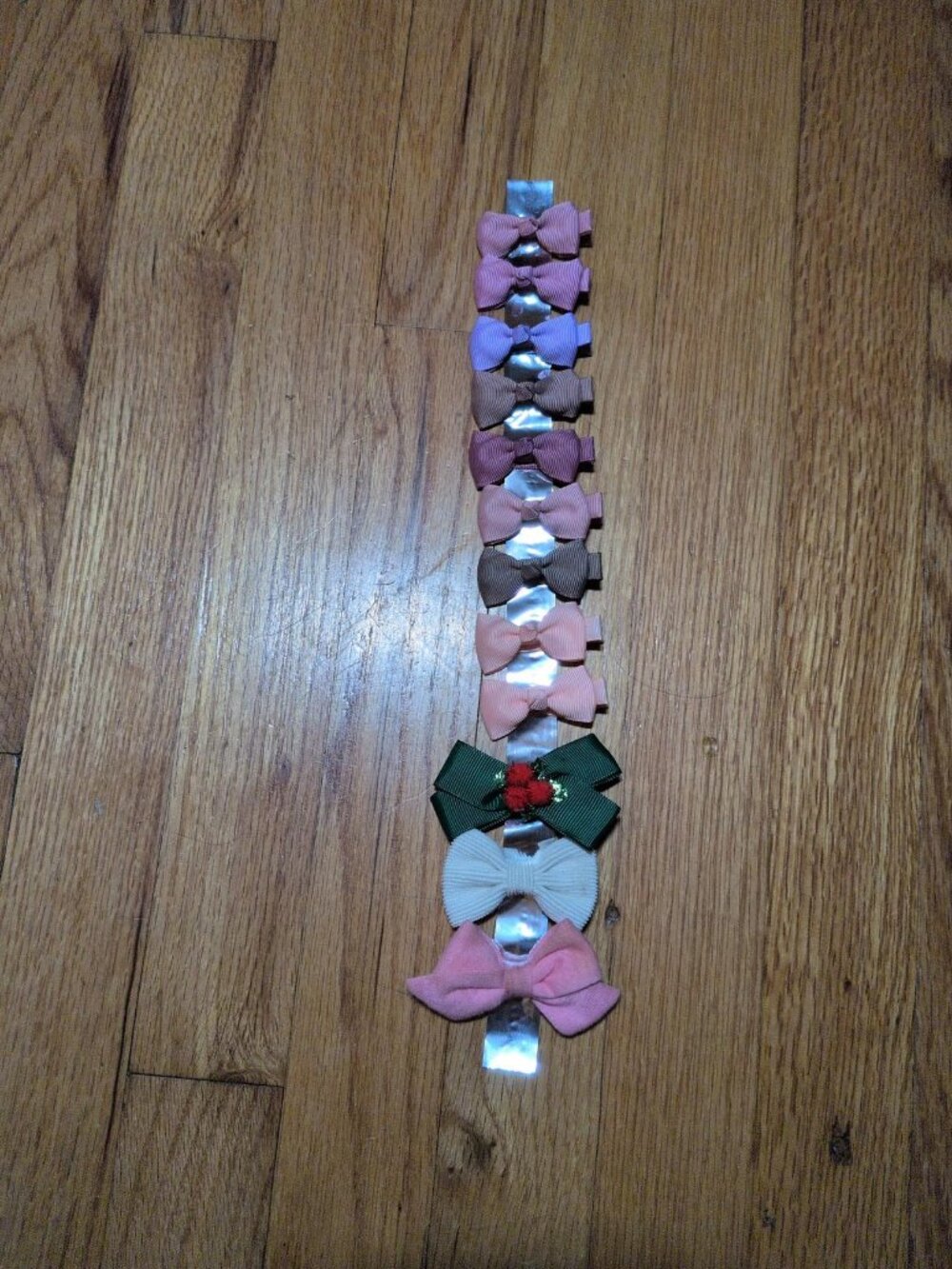 Set of 12 Hair Bows for Girls